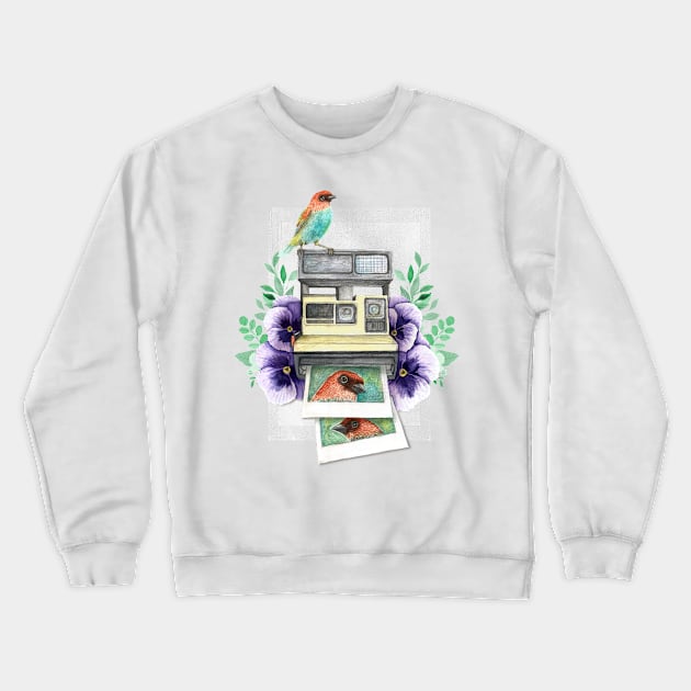 Selfie Crewneck Sweatshirt by Kris Efe